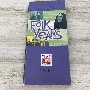 The Folk Years TIME LIFE Music Various 3 x CD 2003 Box Set W/ Booklet